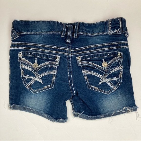 Amethyst Cut Off Jean Shorts 3 - Picture 2 of 3